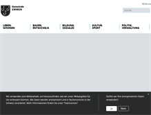 Tablet Screenshot of emmen.ch